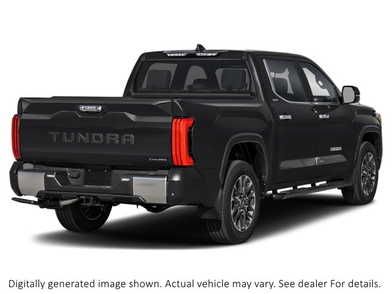 2026 Toyota Tundra Hybrid 4X4 Crewmax Limited Hybrid Midnight Black Metallic  Shot 2