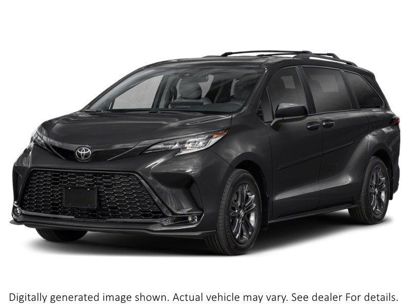 2026 Toyota Sienna XSE 7-Passenger AWD Midnight Black Metallic  Shot 4