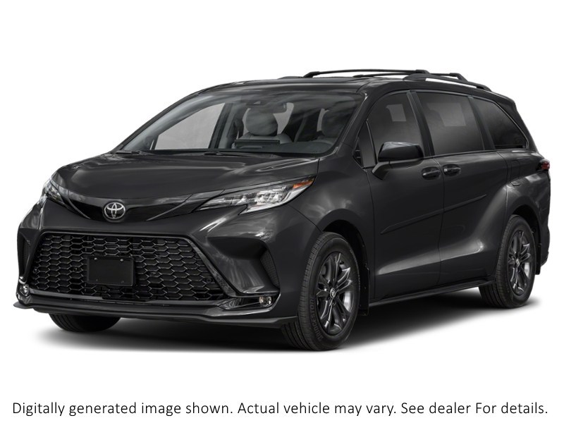 2026 Toyota Sienna XSE 7-Passenger AWD Midnight Black Metallic  Shot 1