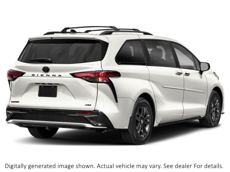 2026 Toyota Sienna XSE 7-Passenger AWD White  Shot 2