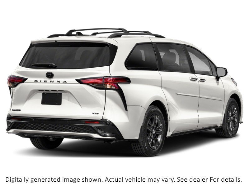 2026 Toyota Sienna XSE 7-Passenger AWD White  Shot 2