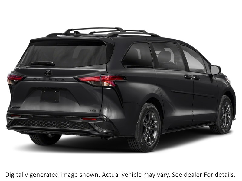 2026 Toyota Sienna XSE 7-Passenger AWD Midnight Black Metallic  Shot 2