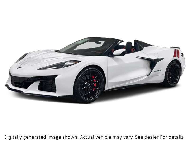 2027 Chevrolet Corvette 2Dr Grand Sport Conv W/1Lt Arctic White  Shot 1