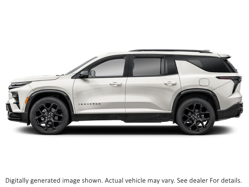 2026 Chevrolet Traverse AWD 4Dr RS Polar White Tricoat  Shot 3