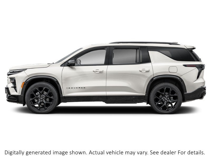 2026 Chevrolet Traverse AWD 4Dr RS Polar White Tricoat  Shot 3